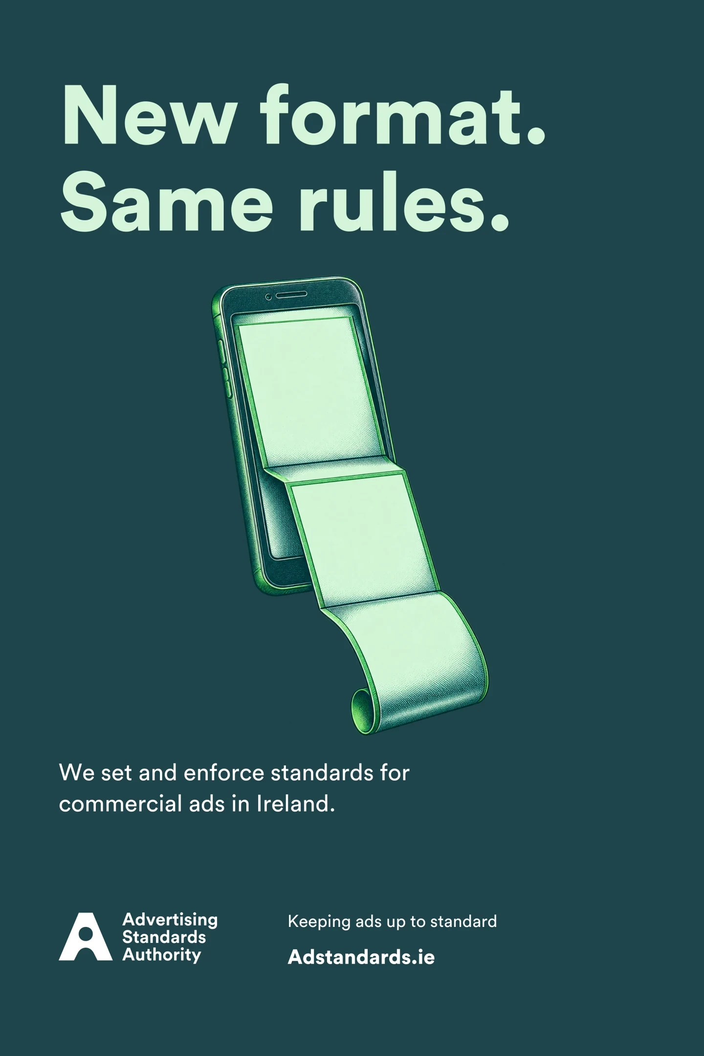 New format. Same rules. Commercial ads share the same responsibility.