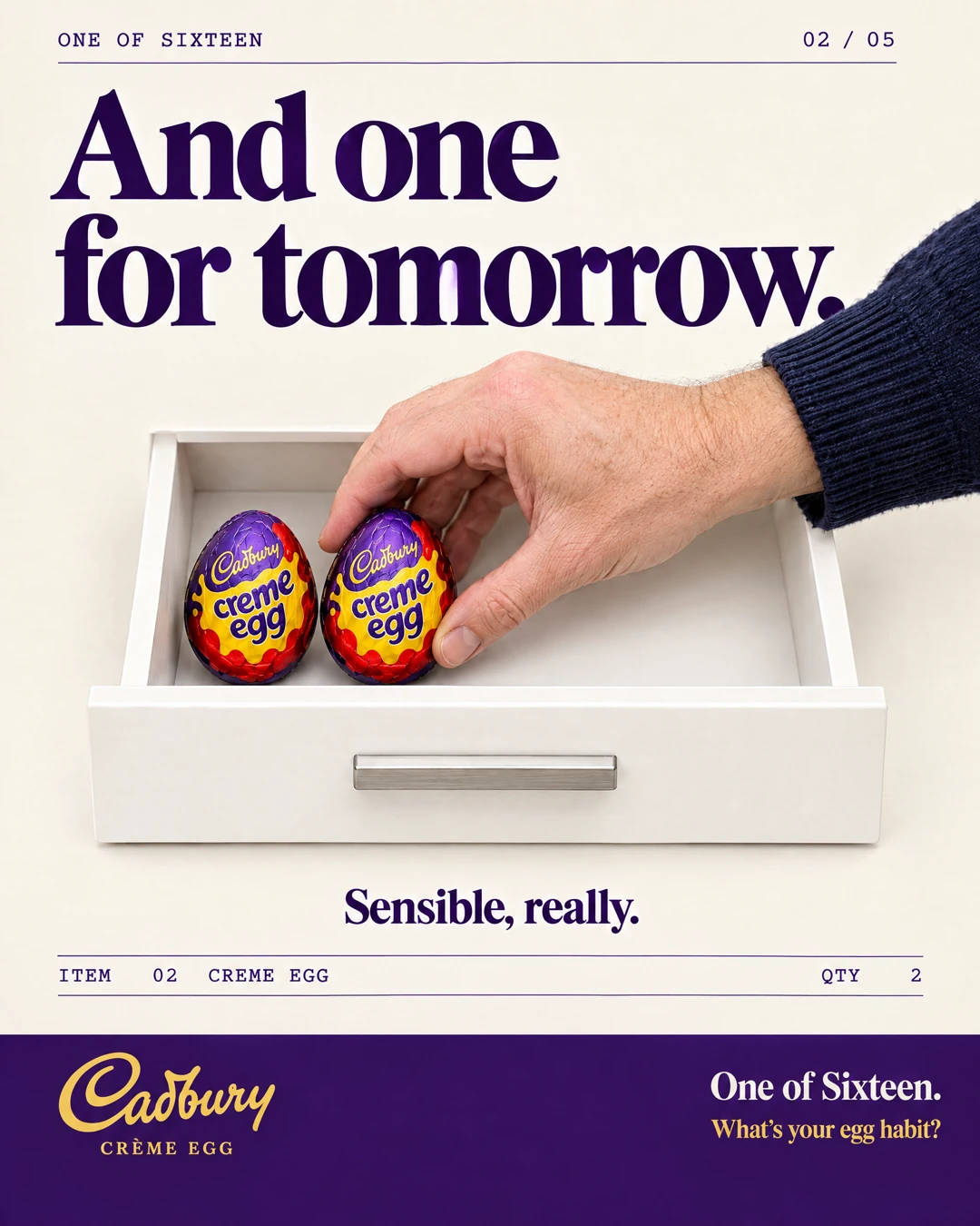 2 / 5 — And one for tomorrow.