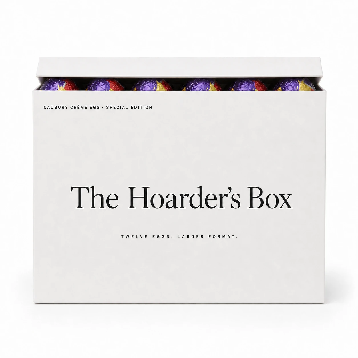 The Hoarder’s Box / Speculative packaging concept.